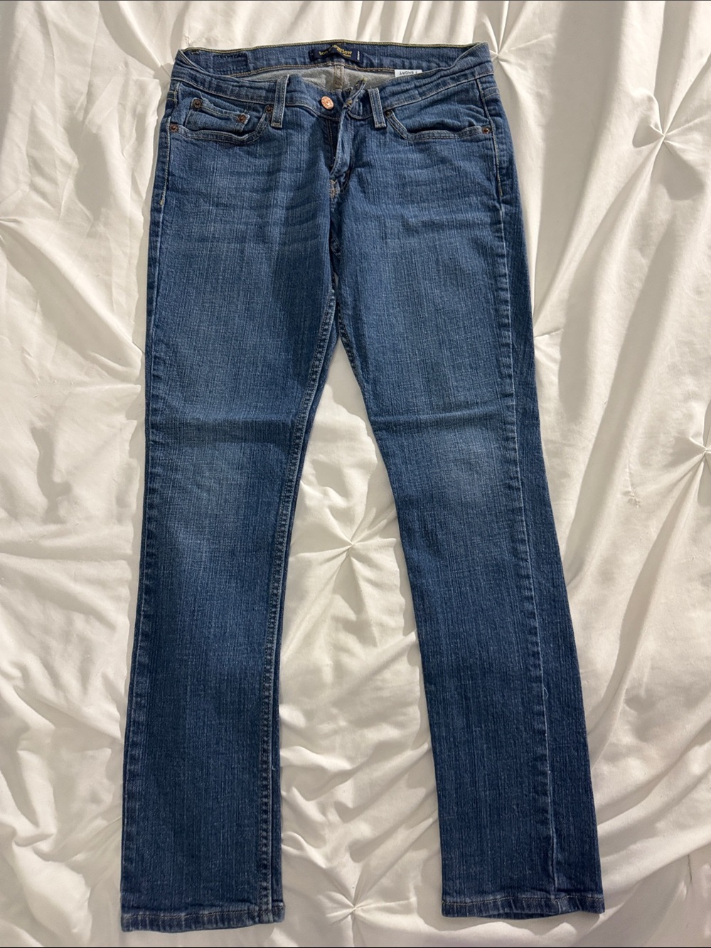 Levi's Dark Blue Women's Straight-Leg Jeans